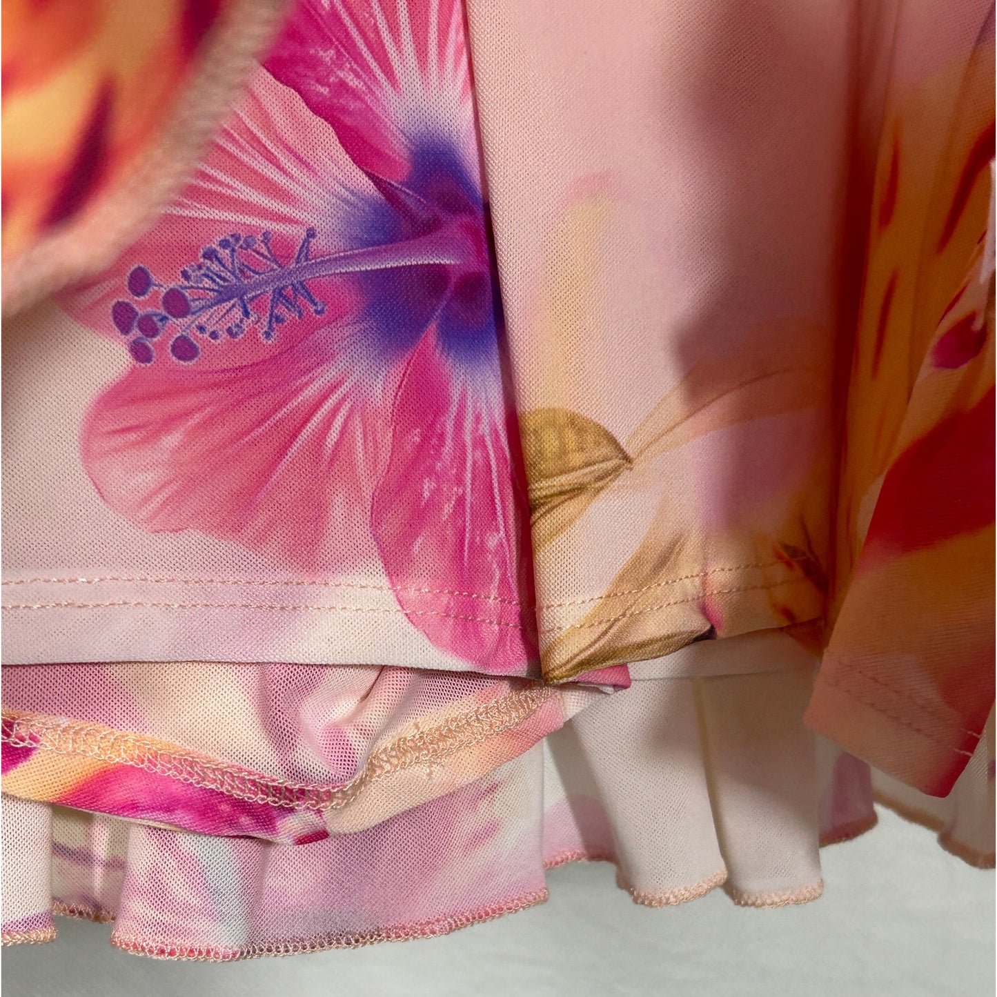 Out From Under Urban Outfitters Hyper Floral Mini Skirt XL NWT
