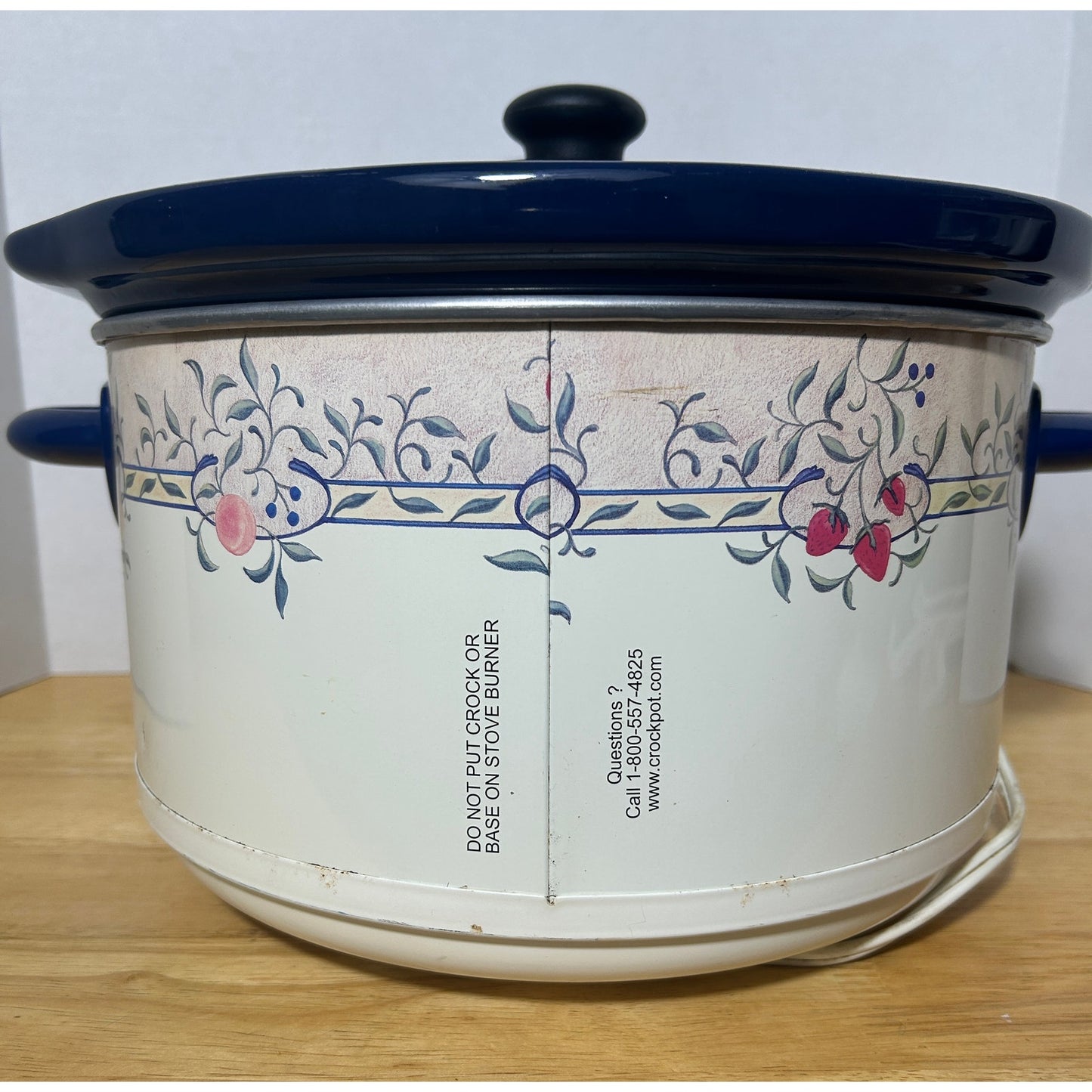 Vintage Rival Crock-Pot Stoneware Slow Cooker, Model SCR509