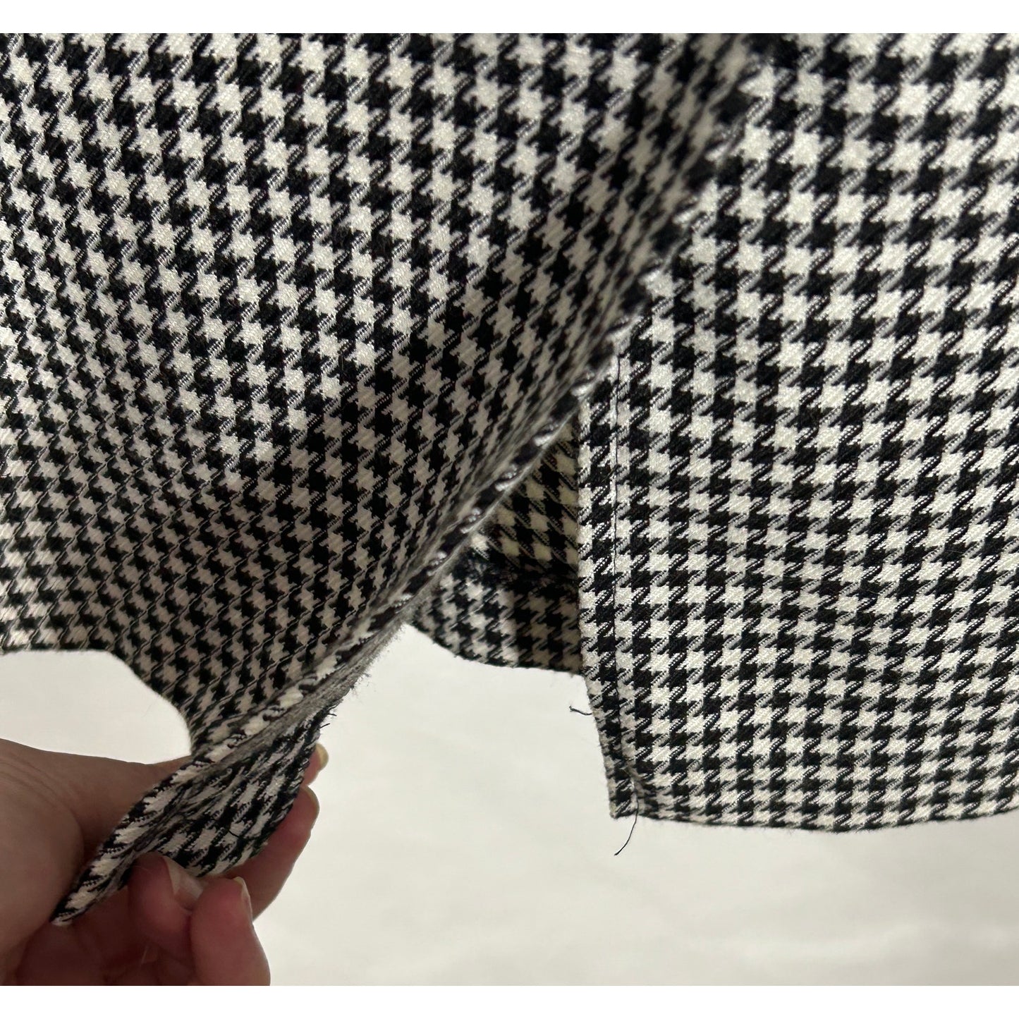 Michele Houndstooth Sleeveless Sheath Dress Size 6 – Lined, Pockets, USA Made