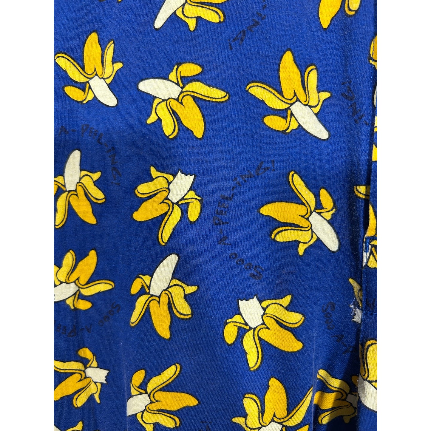 Joe Boxer Change Daily Banana Pants L 100% Cotton Funny Lounge Pajama Bottoms