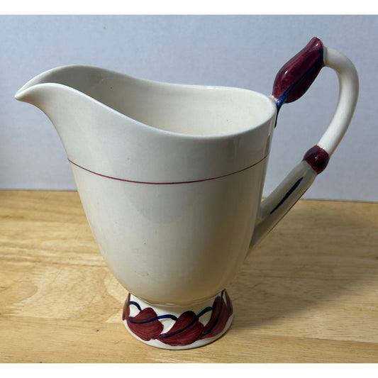 Vernon Kilns Monterey Creamer Pitcher – Hand Painted California Pottery