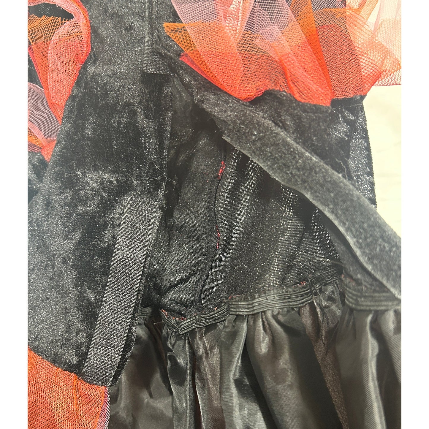 Doggiduds Medium Black & Orange Witch Dress Costume for Dogs