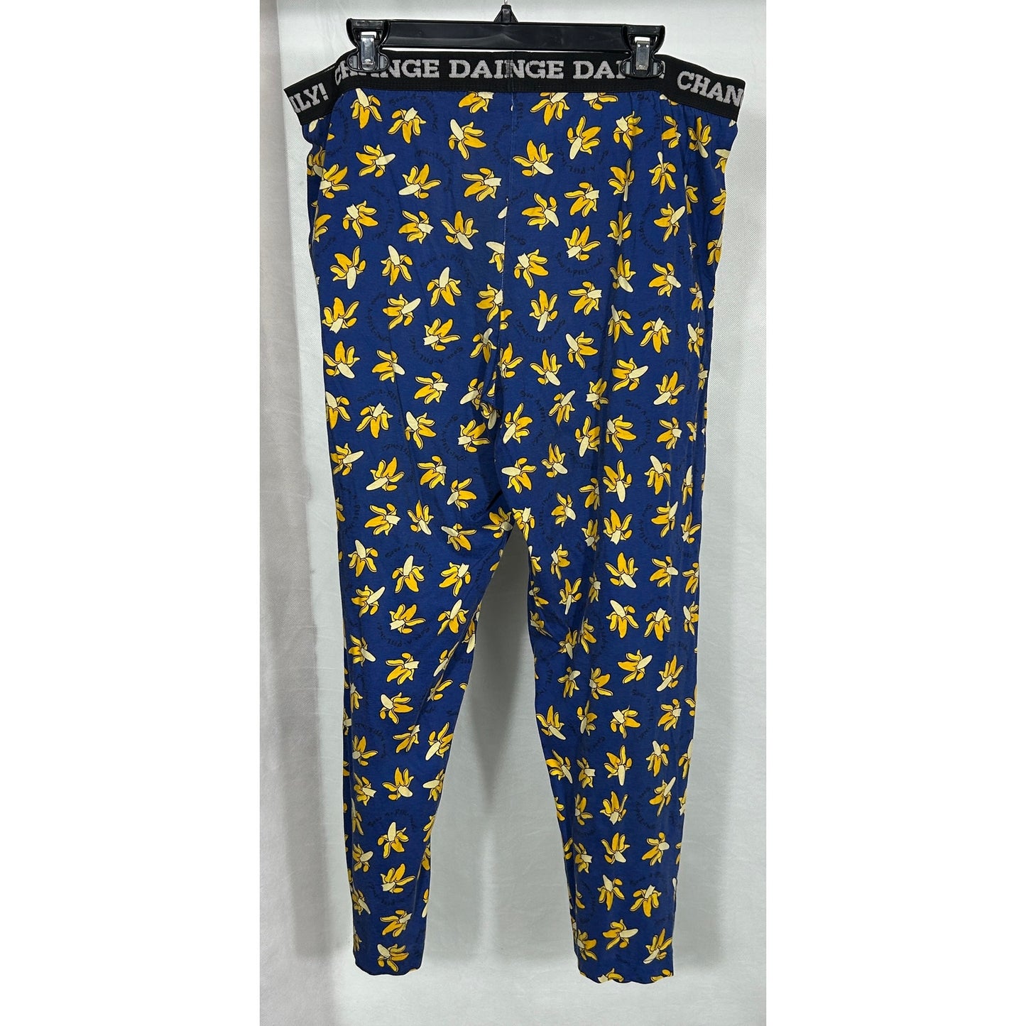 Joe Boxer Change Daily Banana Pants L 100% Cotton Funny Lounge Pajama Bottoms
