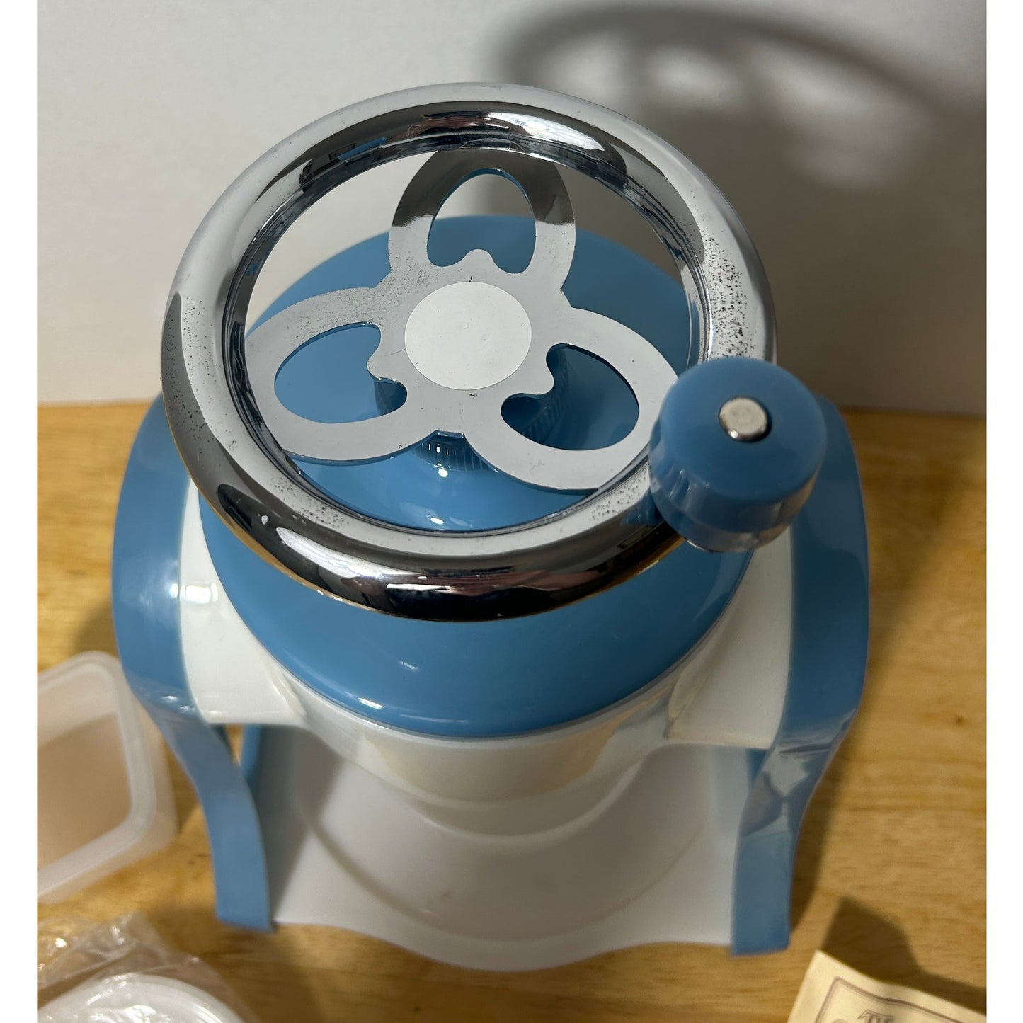 Vintage Pampered Chef Ice Shaver with Original Instructions - Complete Set