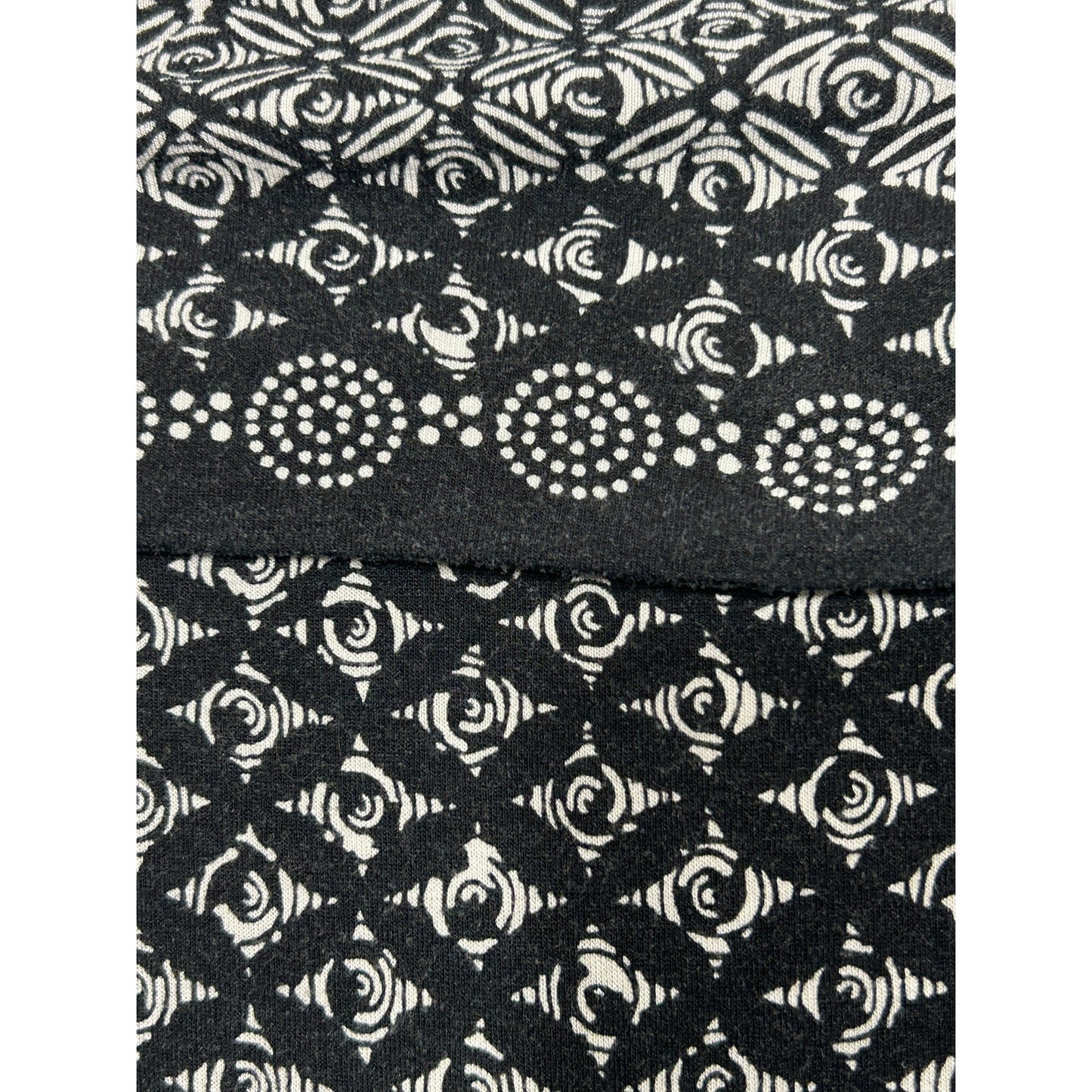 Max Studio Black White Convertible Skirt or Strapless Dress Size S